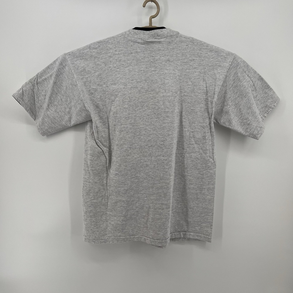 Vintage 90s Single Stitch Mount Rushmore T-shirt Made In USA Size Large Gray - Picture 6 of 7